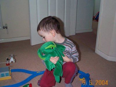 Jon with his Cthulhu